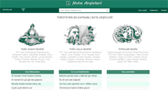 Desktop Screenshot of notaarsivleri.com